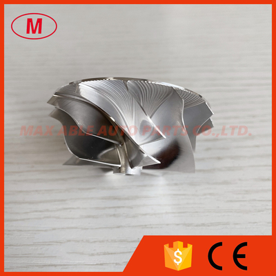 K04 5306-123-2014 46.39/56.08mm 6+6 blades performance aluminum 2618/milling/billet compressor wheel for 5304-970-0064