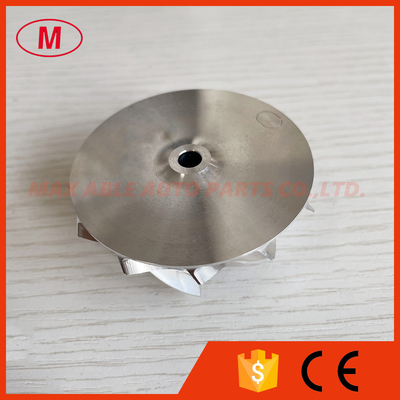 CT26 20T 47.04/58.03mm 6+6 blades Turbocharger aluminum 2618/milling/billet compressor wheel .