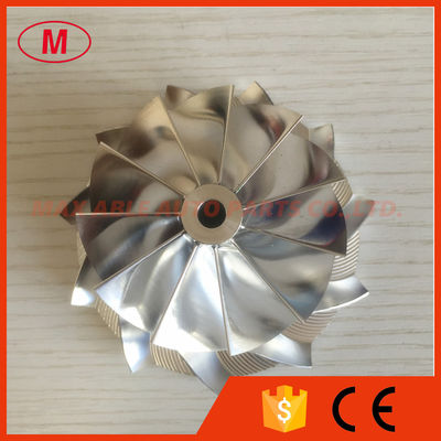 GTX3582 9833-2 62.45/82.36mm 11+0 blades high performance racing turbo billet compressor wheel