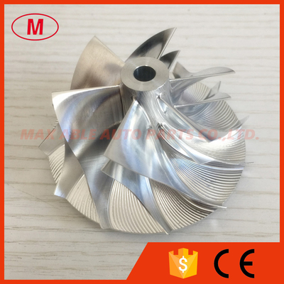 RHF55 20G 52.56/68.01mm 6+6 Blades high performance billet/milling turbo compressor wheel