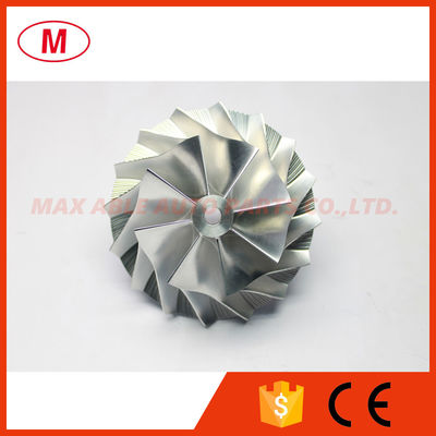 HY55 3597223 73.40/109.00mm 8+8 blades high performance turbo billet compressor wheel for