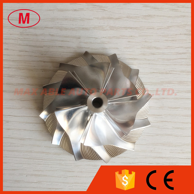 CT10 17291-0L020HF 42.87/62.00mm 6+6 blades turbocharger billet compressor wheel for Upgrade 17201-0L020