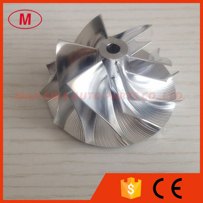TD04HL 13T+ 43.61/56.02mm 49377-04200HF 6+6 blades performance turbo milling/ billet compressor wheel