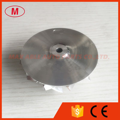 K04 45.09/56.08mm 6+6 blades 5306-123-2216 aluminum 2618/milling/ billet compressor wheel for K0422881 5304-970-0303