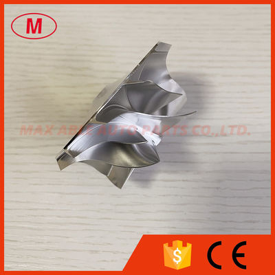 RHF55 57.00/73.04mm 6+6 blades high performance turbo aluminum 2618/milling/billet compressor wheel