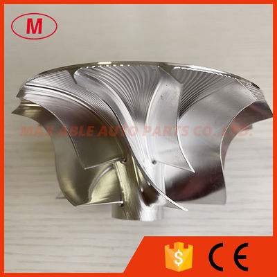 S300 173297 63.00/88.48 mm 6+6blades turbo milling/aluminum 2618/billet compressor wheel for 177283(S300SX3-63) racing