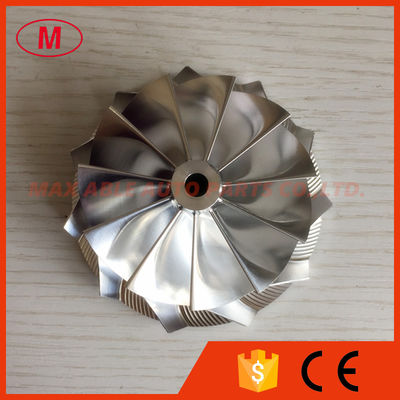 GTX3584 451470-0001 66.30/84.00mm 11+0 blades racing turbocharger milling/aluminum 2618/billet compressor wheel