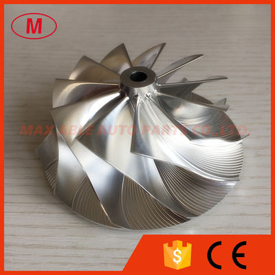 GTX3584 451470-0001 66.30/84.00mm 11+0 blades racing turbocharger milling/aluminum 2618/billet compressor wheel