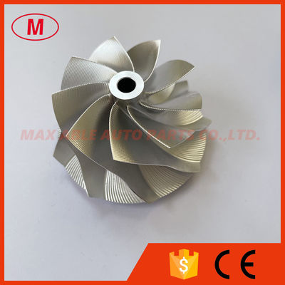RHF5HB 9+0 blades 51.00/61.98mm point milling high performance Turbocharger milling/aluminum 2618/billet compressor whee