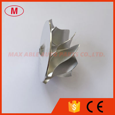 RHF5HB 9+0 blades 51.00/61.98mm point milling high performance Turbocharger milling/aluminum 2618/billet compressor whee