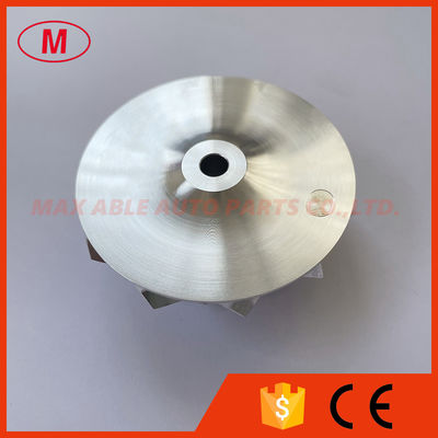 GTX2860R 47.10/60.13mm 11+0 blades 813711-0003 turbo milling/aluminum 2618/billet compressor wheel