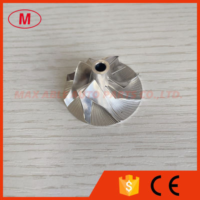 RHF3 24.00/37.00mm 4+4 blades turbo milling/aluminum 2618/billet compressor wheel for VQ29