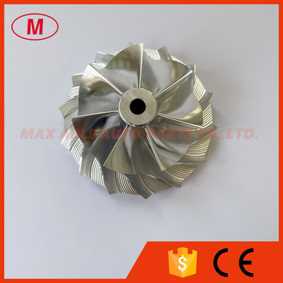 S200 60.00/83.56mm 7+7 blades turbo milling/aluminum 2618/billet compressor wheel