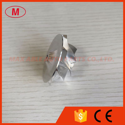 GT12 reverse 33.40/44.01mm 8+0 Blades high performance milling/aluminum 2618/billet compressor wheel