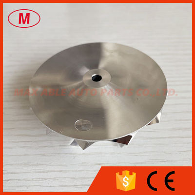 TD04H reverse 53.30/68.00mm 6+6 blades Turbo milling/aluminum 2618/billet compressor wheel