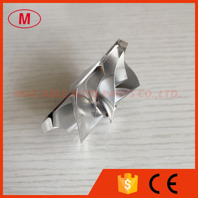 TD04H reverse 53.30/68.00mm 6+6 blades Turbo milling/aluminum 2618/billet compressor wheel