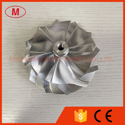 PTE4202R 6+6blades 76.85/102.75mm turbo/milling/aluminum 2618/billet compressor wheel