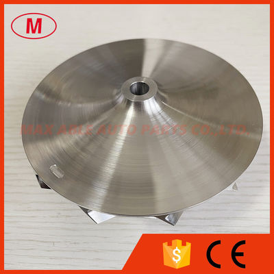 PTE4202R 6+6blades 76.85/102.75mm turbo/milling/aluminum 2618/billet compressor wheel