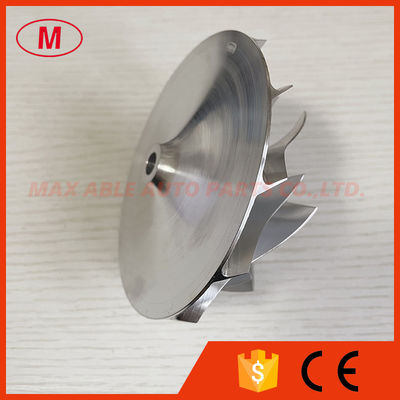 PTE4202R 6+6blades 76.85/102.75mm turbo/milling/aluminum 2618/billet compressor wheel