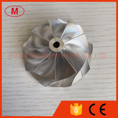 K04 reverse 48.35/60.00mm 9+0 Blades Point milling turbo aluminum 2618/Milling/billet compressor wheel