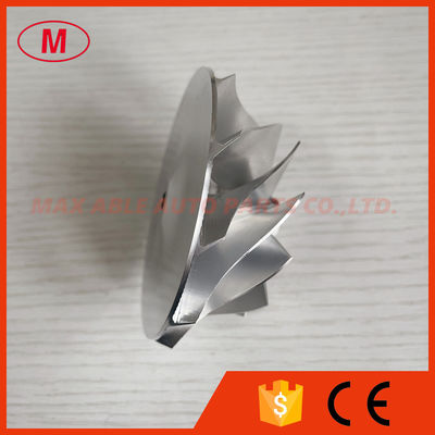 GTX3582 forward 9833-2 62.45/82.36mm 11+0 blades turbocharger milling/aluminum 2618/billet compressor wheel
