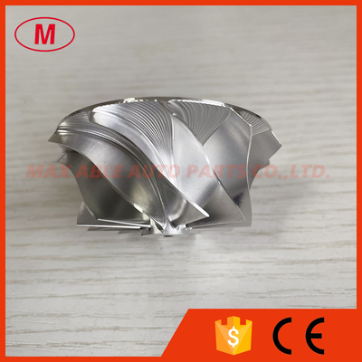 GT1245 42.12/54.39mm 11+0 blades high performance turbocharger milling/aluminum 2618/billet compressor wheel