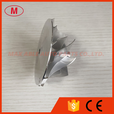 TD07S forward 53.91/78.00mm 7+7 blades high performance turbo milling /aluminum 2618/billet compressor wheel