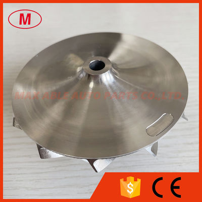GTA4594 70.30/94.00mm 6+6 blades 434335-0017 high performance Turbo milling/aluminum 2618/billet compressor wheel