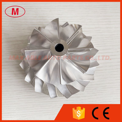 S400 174513 80.30/111.10mm 8+8 blades turbo milling/aluminum 2618/billet compressor wheel for racing