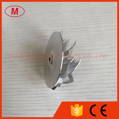 K04 46.38/56.10mm 6+6 blades aluminum 2618/milling/billet compressor wheel