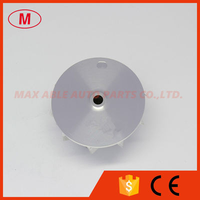 CT26 39.00/62.00mm 5+5blades high performance Turbocharger Billet/milling/aluminum 2618 compressor wheel for 17201-46010