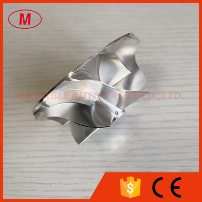 GT17 forward 54.00/71.00mm 6+6 blades high performance turbo milling/aluminum 2618/billet compressor wheel