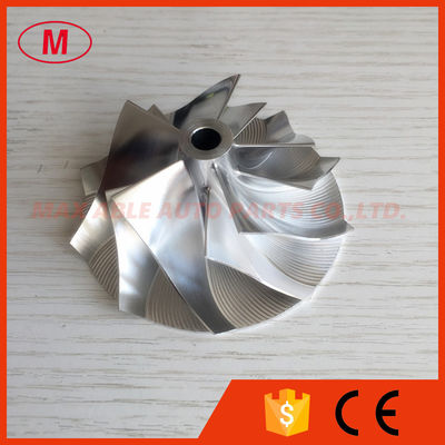 CT26 5+5 blades 48.04/68.00mm high performance turbo milling/aluminum 2618/billet compressor wheel