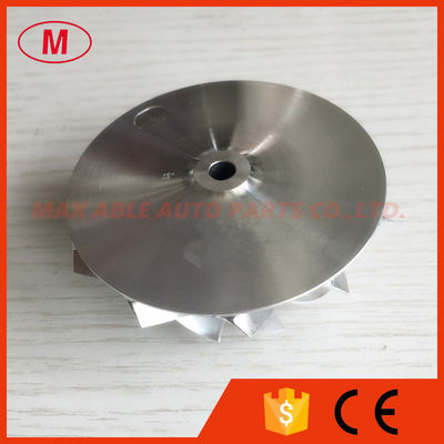 K04 43.03/56.08mm 5306-123-2007 11+0 blades performance milling/billet compressor wheel for 5304-970-0054/0035/0043/0045