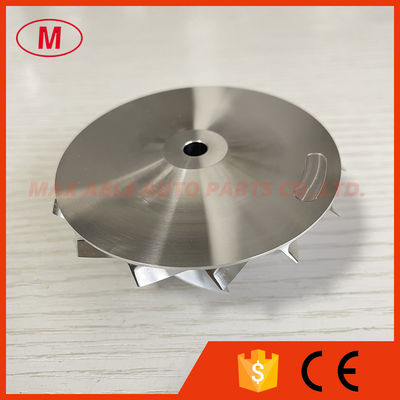 GT3576 53.11/73.00mm 7+7 blades turbo milling/aluminum 2618/billet compressor wheel