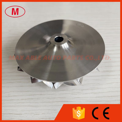 K26 50.33/71.00mm 7+7blades high performance milling/aluminum 2618/billet compressor wheel for 5326-970-0000 BMW M57D30T