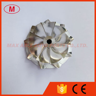 GT15-25 47.00/61.98mm 9+0 blades Turbo milling/aluminum 2618/billet compressor wheel