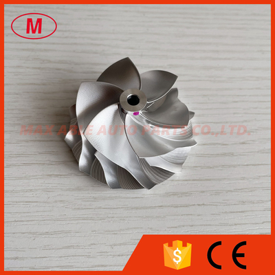 K04 forward 45.00/56.08mm 6+6 blades Poing milling air curve high performance turbo turbocharger billet compressor wheel