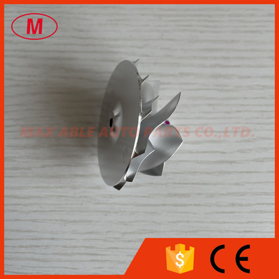 K04 forward 45.00/56.08mm 6+6 blades Poing milling air curve high performance turbo turbocharger billet compressor wheel