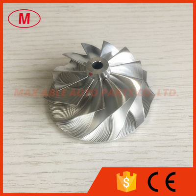 TD04HL 16G reverse 49377-00220 43.40/56.02mm 11+0 blades Turbo milling/aluminum 2618/billet compressor wheel