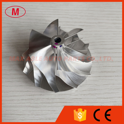 B03G 52.01/68.00mm 6+6 blades high performance turbo milling/aluminum 2618/billet Compressor wheel