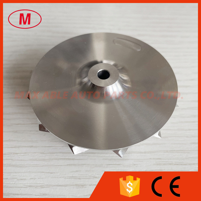 B03G 52.01/68.00mm 6+6 blades high performance turbo milling/aluminum 2618/billet Compressor wheel