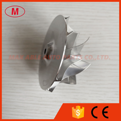 B03G 52.01/68.00mm 6+6 blades high performance turbo milling/aluminum 2618/billet Compressor wheel