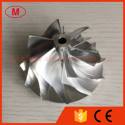 GT15-25 784369-0001 6+6 blades 46.50/60.01mm high Performance milling/aluminum 2618/billet compressor wheel