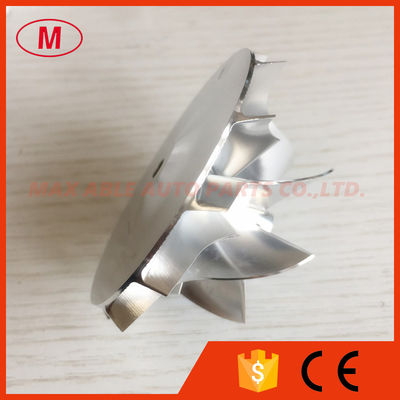 RHF5 6+6 blades 45.00/64.89mm high performance turbo turbocharger aluminum 2618/Billet/milling compressor wheel