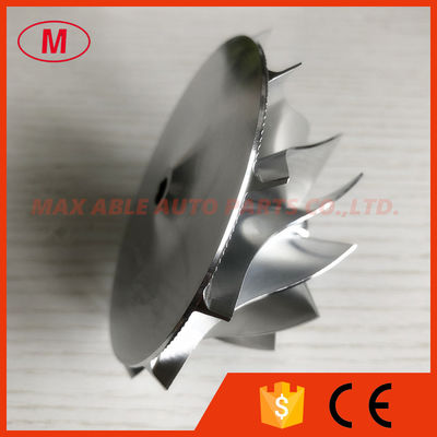 TD05H 49179-02712 56.24/75.00mm 11+0 blades high performance Lower blade turbo aluminum 2618/billet compressor wheel