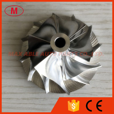 RHFV4 6+6 blades 35.62/51.00mm turbo milling/aluminum 2618/billet compressor wheel for VF50 upgrade