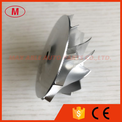 TD04HL 19T 11+0 blades 46.02/58.00mm 49189-X high performance Turbo Billet/milling/aluminum 2618 compressor wheel