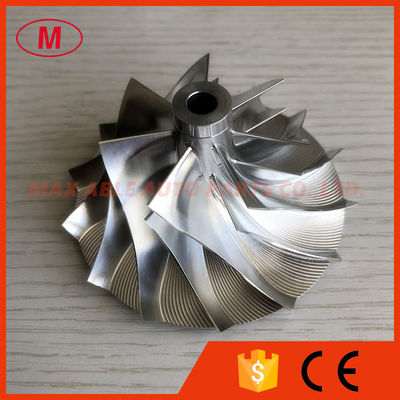 K27 51.73/80.81mm 7+7 blades 5327-123-2223 milling/aluminum 2618/billet compressor wheel for 5326-970-6496/6497