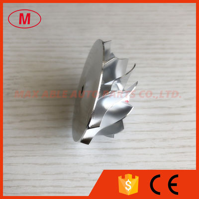 TD04HL 18T 45.01/56.02mm 11+0 blades 49189-43800 Turbocharger milling/aluminum 2618/billet compressor wheel